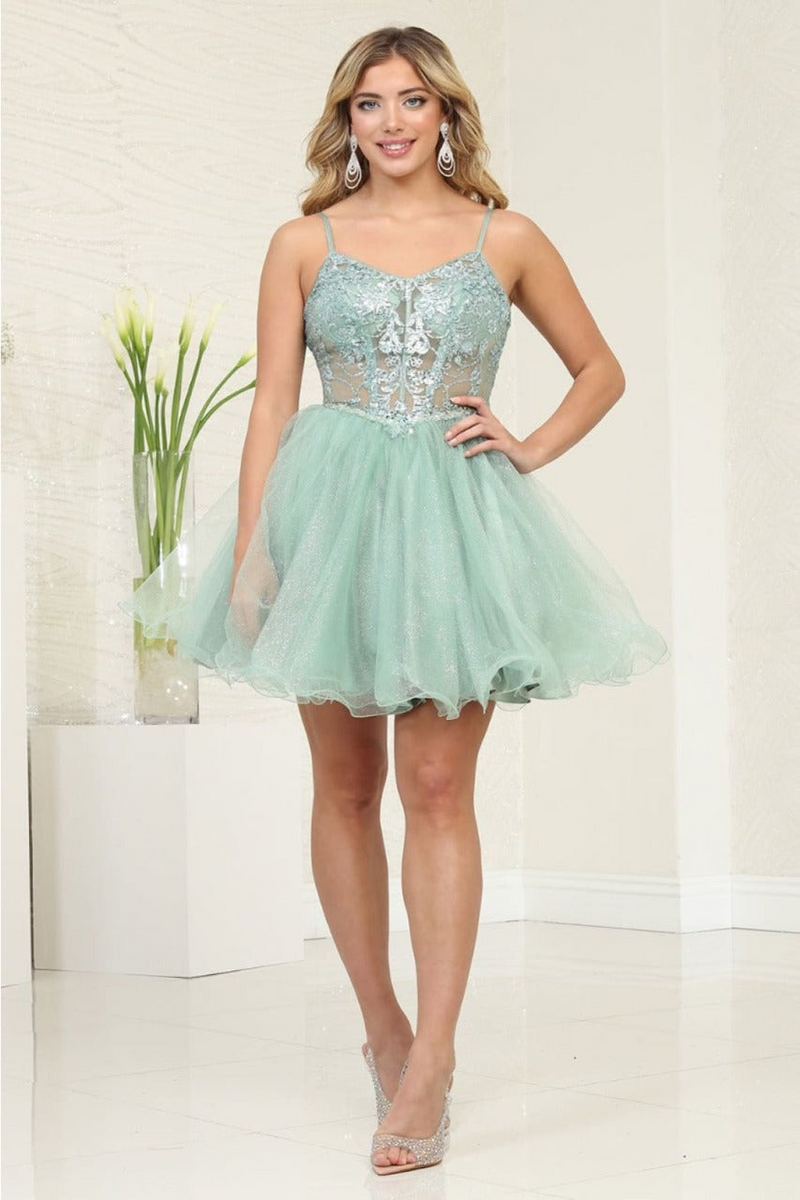 Dama Dresses for Quinceanera in Sage Style MQ2082 Quince Outfit