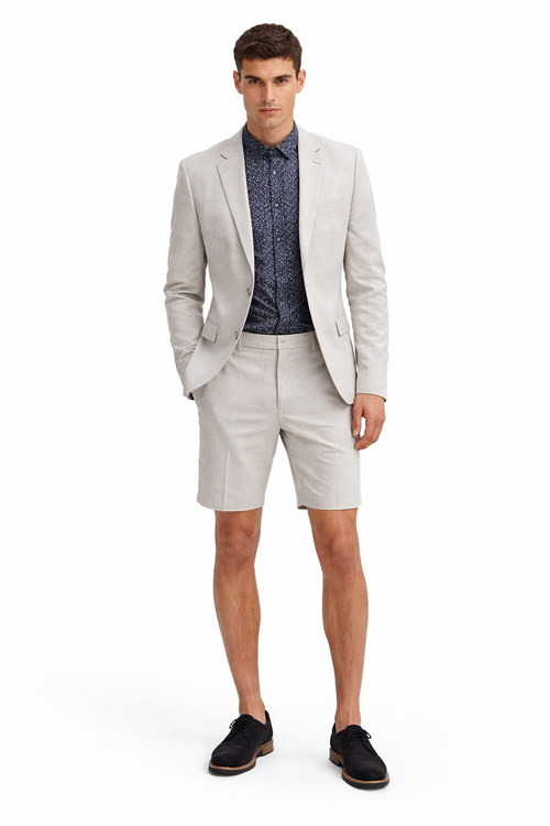 Men Blazer With Shorts - Summer Blazer with shorts