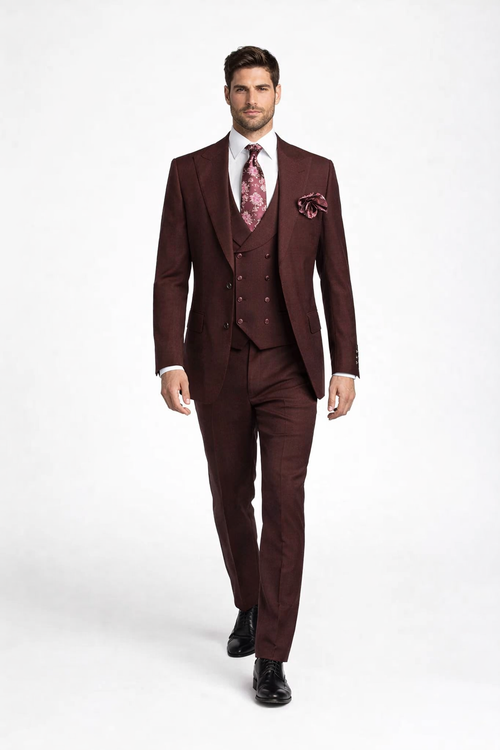 Rossiman Men's Formal Dress Suit – Elegant Tailored Suit
