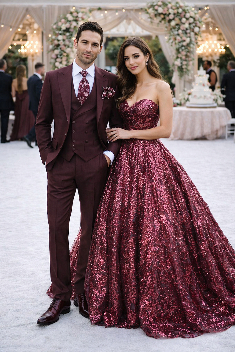 Rossiman Men's Formal Dress Suit – Elegant Tailored Suit