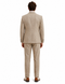 Men’s Light Tan Tweed Great Gatsby 3 Piece Suit – Vintage Vested Wedding Suit, 1920s Classic Formal Outfit Herringbone