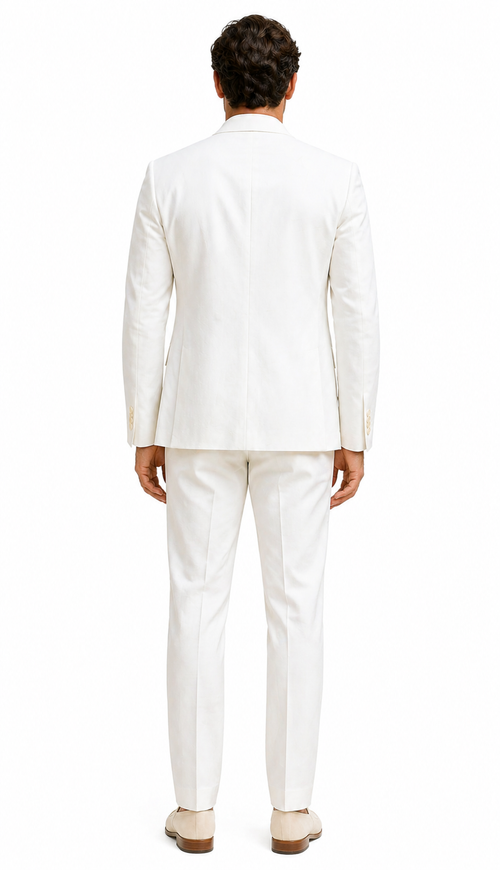 Men's Beach Wedding Attire Suit Menswear White $199