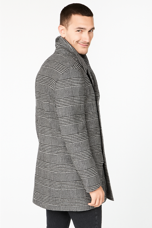 Mens Big and Tall Peacoat - Big and Tall Overcoats - Wool Peacoat