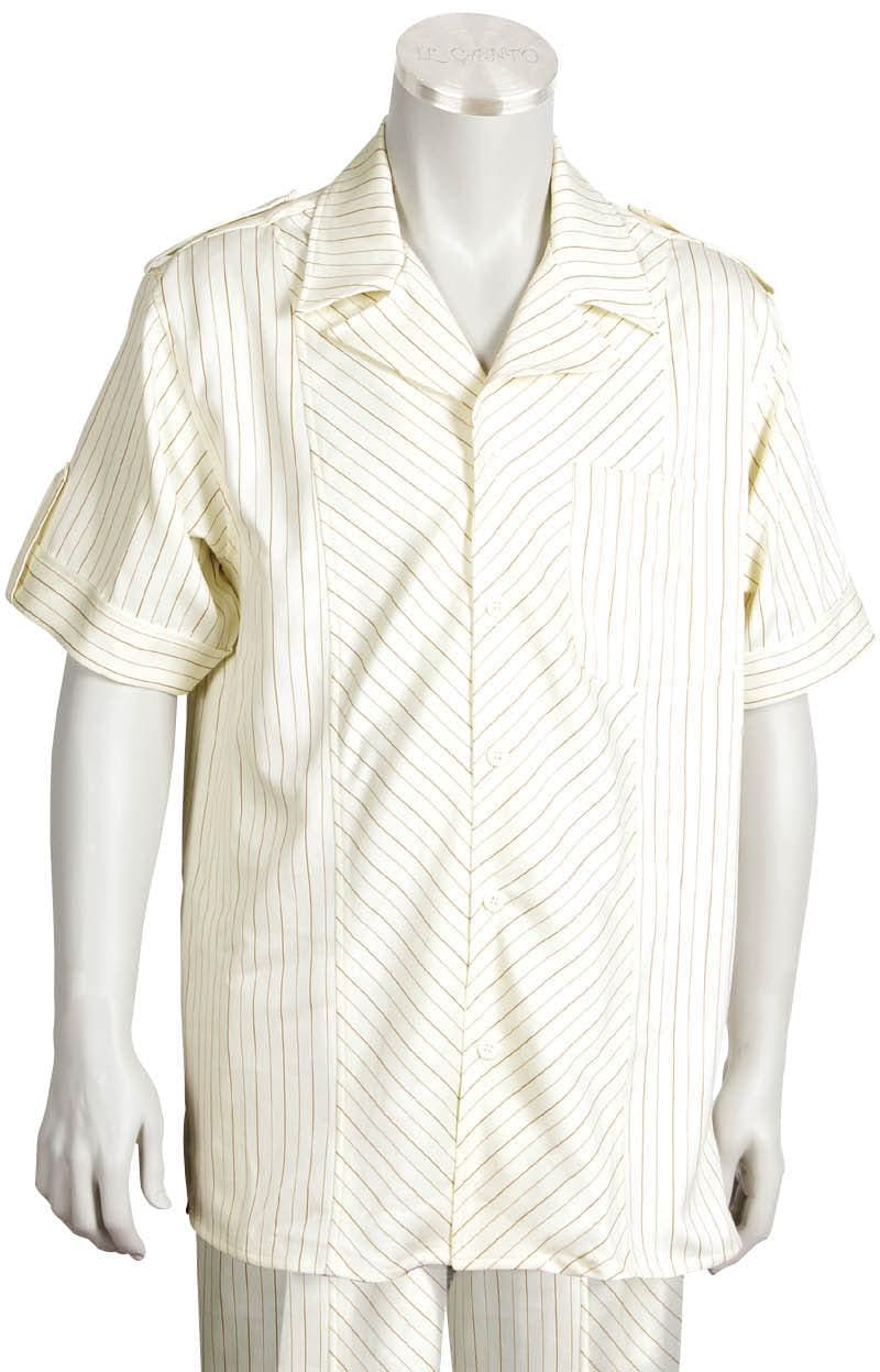 Mens Big and Tall Walking Suit - Tan