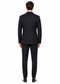 Mens Black Pinstripe AI Capone Suit – Vintage 1920s Gangster Style Three Piece Formal Suit