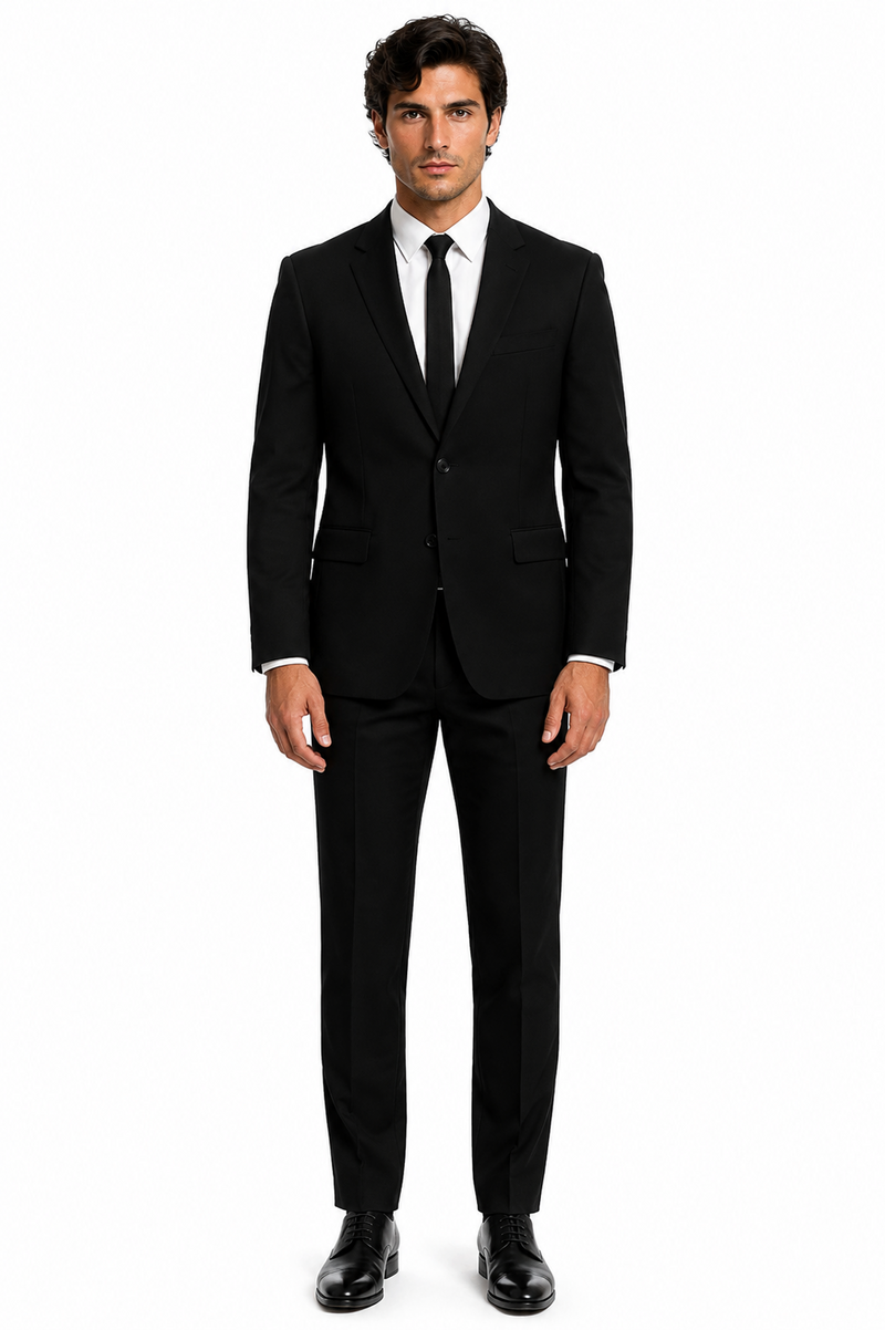 Mens Blues Brothers Black Suit Costume Package Suit | Shirt | Tie
