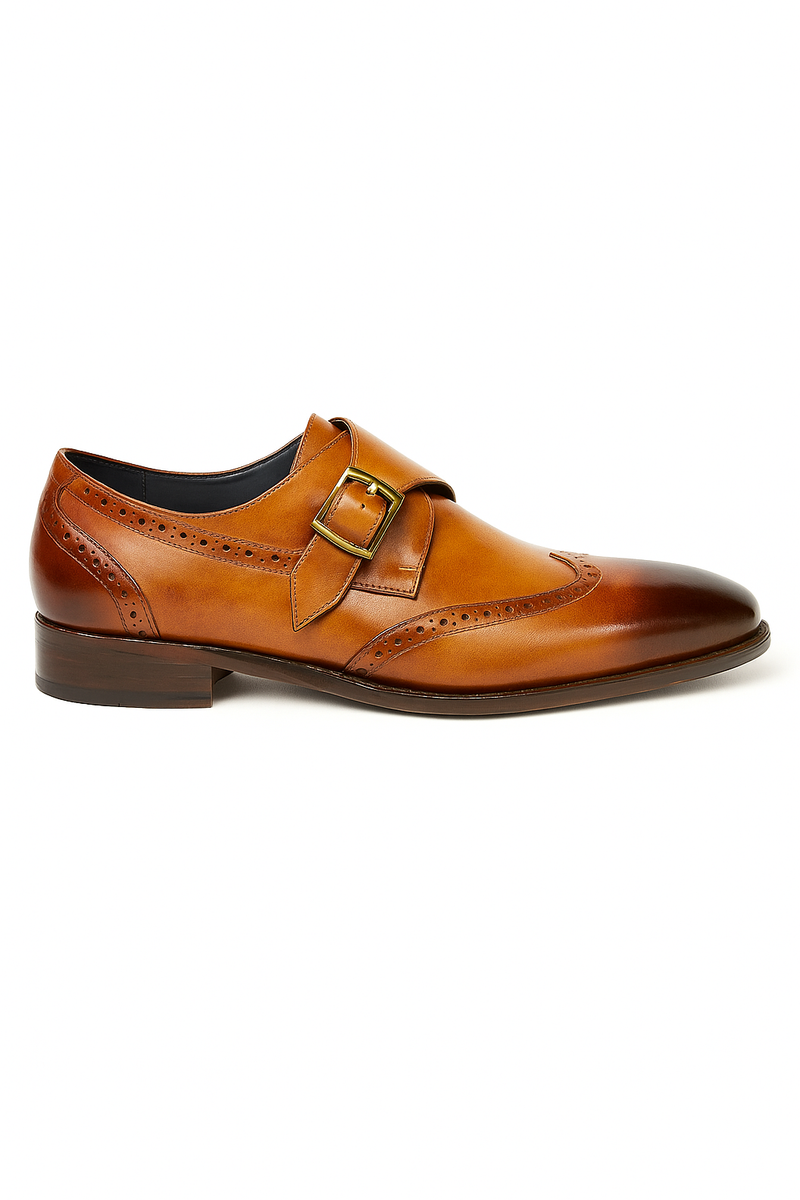 Carrucci Burnished Wingtip KS099-710