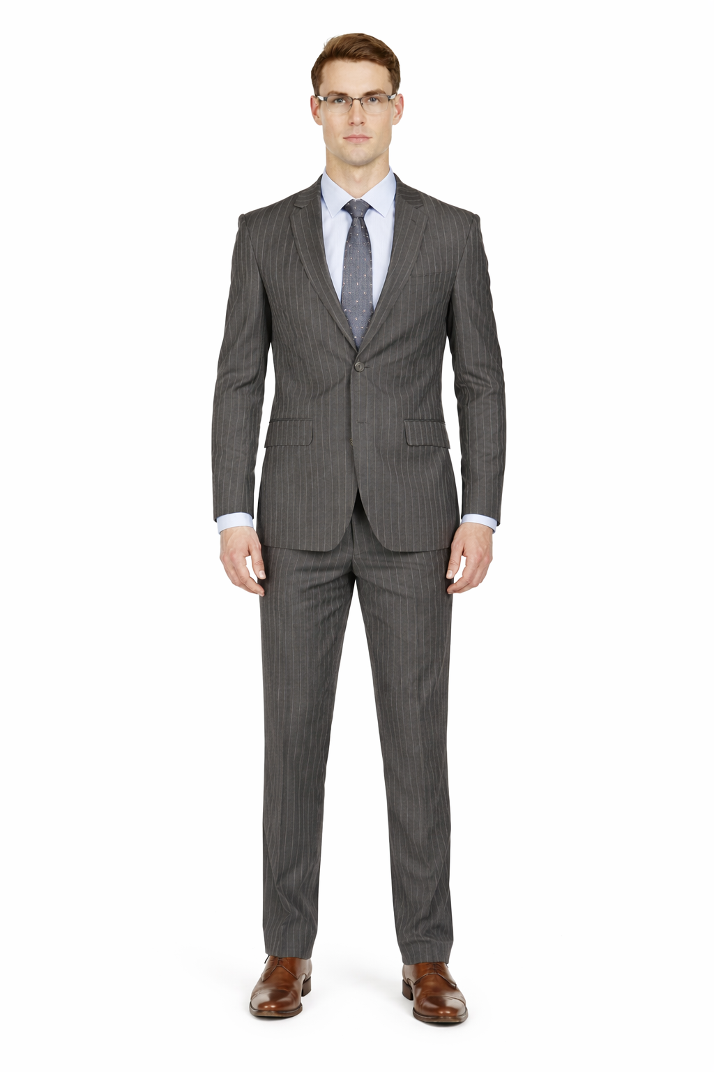 Mens Cheap Grey Suit Mens Modern Fit Gangster Pinstripe Suit Charcoal Grey