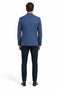 Zacchi Terri 73911 Mens Cobalt Blue Blazer – Slim Fit Stylish Formal and Party Wear Jacket