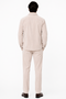 Men's Corduroy Shirt and Pants Walking Suit in Winter Cotton Fabric Casual in Color Shell Tan Sand Natural leisure Style