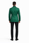 Mens Emerald Green Blazer - Green Sport Coat - Summer Jacket - Linen Blazer
