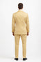 Men's Designer Vested Tonal Paisley Wedding & Prom Tuxedo in Gold