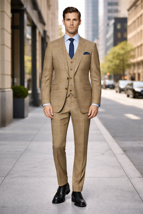 Mens Great Gatsby Costume - Great Gatsby Suit - Gatsby Clothes (Vest + Pants + Suit Shirt Tie Package)