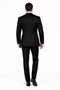Mens Great Gatsby | Leonardo Dicaprio Vested Tuxedo in Black