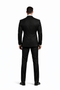 Mens Great Gatsby | Leonardo Dicaprio Vested Tuxedo in Black