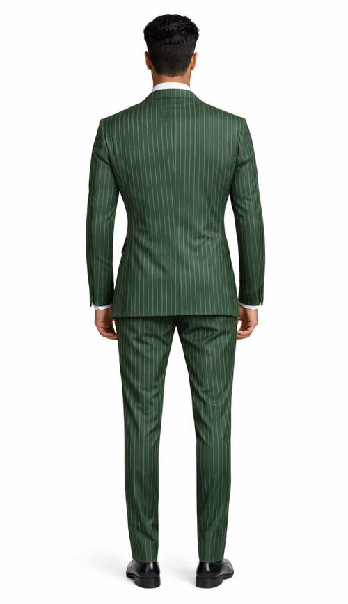 Mens Great Gatsby Outfit - 1920s Gangster Outfit Look in Hunter Green