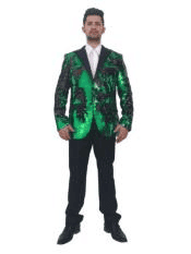Mens Green Linen Suit - AlbertoNardoniStore