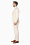 Mens Ivory Linen suit