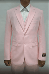 Mens Linen Suits - Summer Pink Suit - AlbertoNardoniStore
