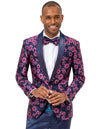 Mens Prom Tuxedo Suit Magenta Prom Suit - AlbertoNardoniStore