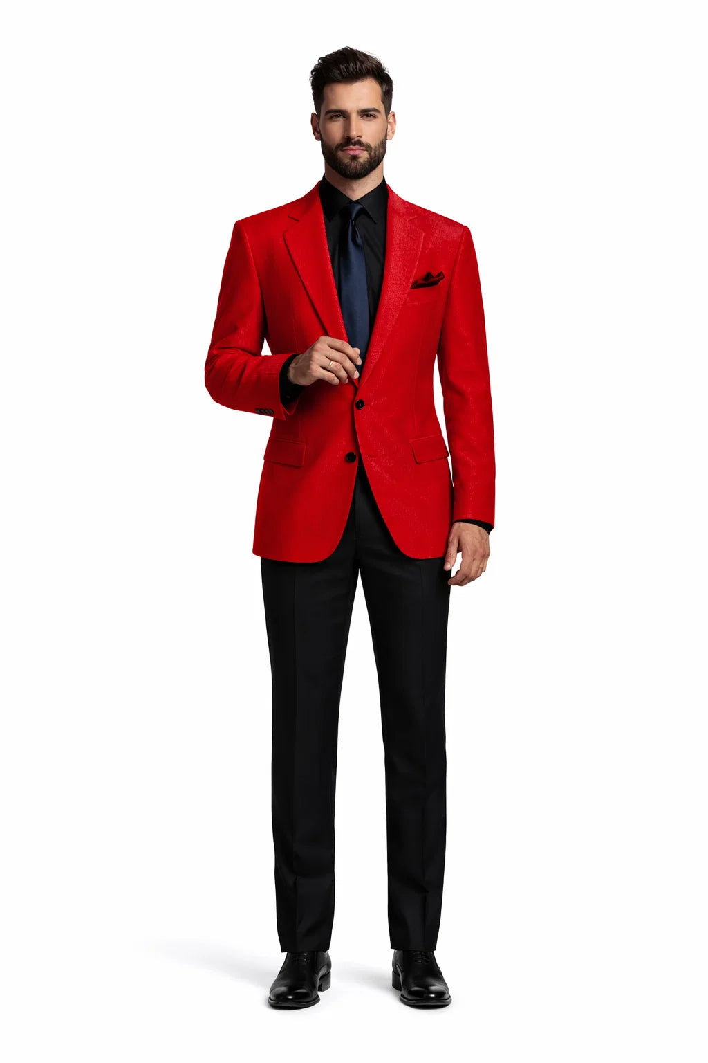 casino dress Mens Robert De Niro Casino Movie Blazer Red
