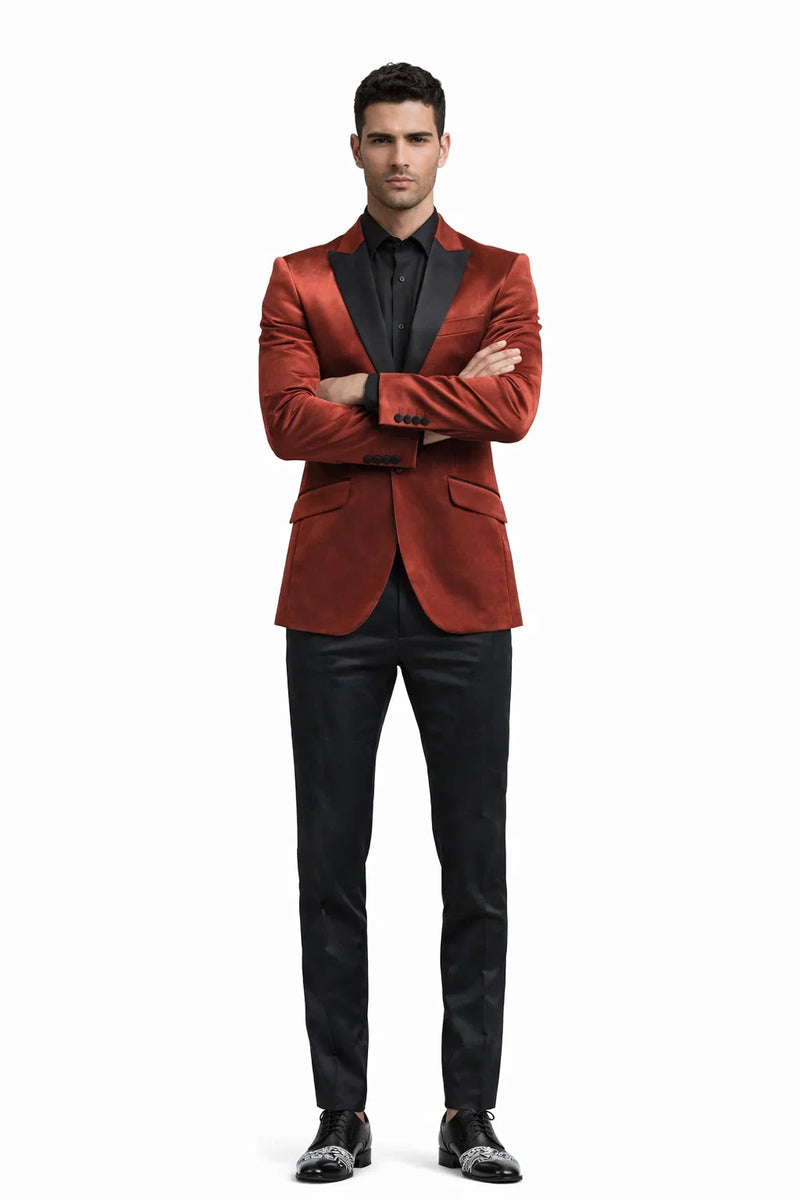 Mens Satin Dinner Jacket - Mens Evening jackets - Tuxedo Dinner Jacket