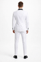 Mens Stacy Adams Suit - Stacy Adams Suit Men's Designer Tuxedo - Vested One Button Shawl Lapel in White