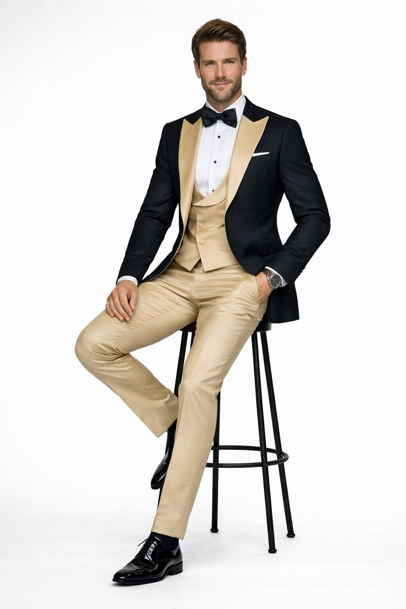 Tan Tuxedo - Beige Champagne Color Tuxedo