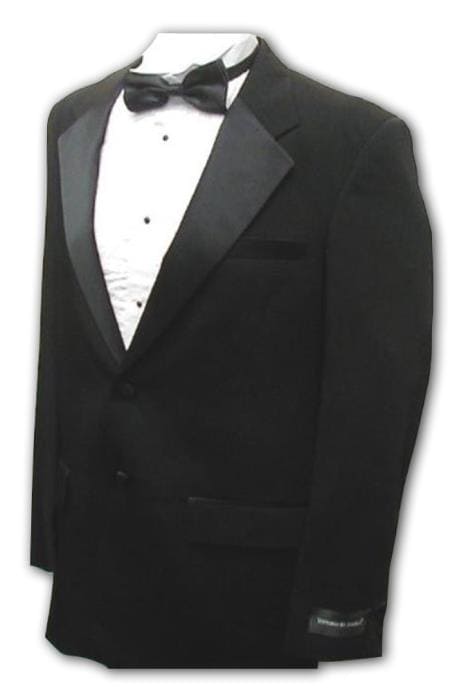 Wholesale Mens Jackets - Wholesale Blazer -Black Tuxedo Blazer
