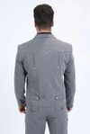 Men's Western Sport Suit - Grey