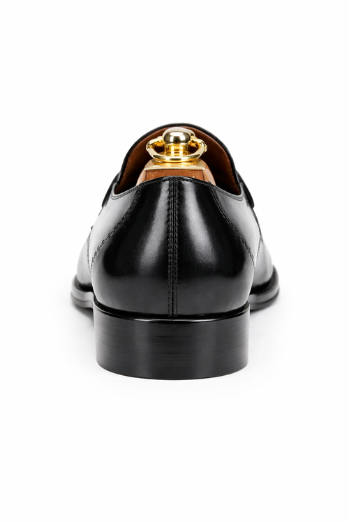 Mens Wholecut Two Tone Leather Wingtip Loafer Dress Shoes in Blue & Tan