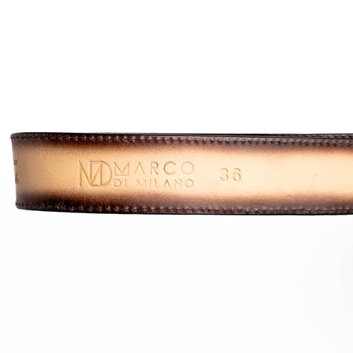 Marco Di Milano Montana Belt Stone Orix Leather Shoe