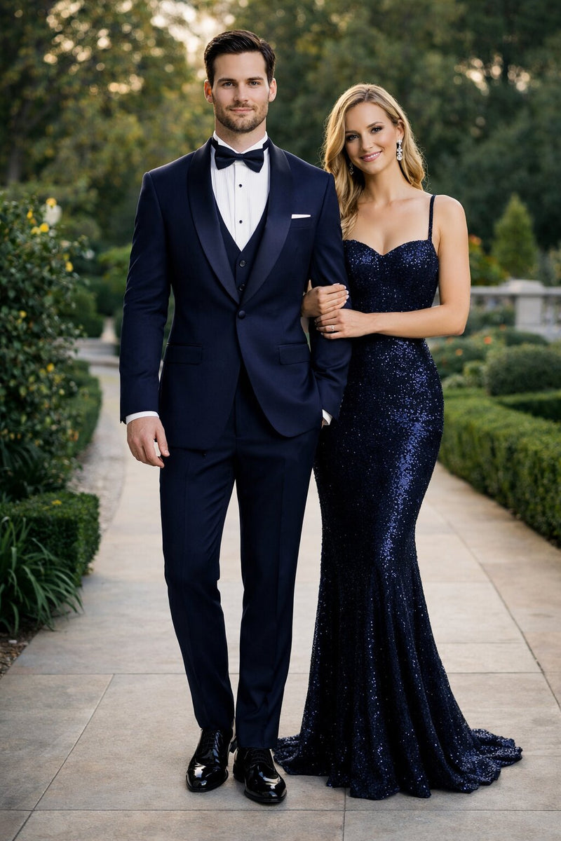 Father And Son Matching Suits -Gray Tuxedo