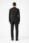 Novello Black, Modern Fit, Pure Wool Suit by Tiglio Luxe