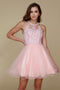 Nox Anabel B652 Blush Dama Dress for Quinceanera Quince Outfit