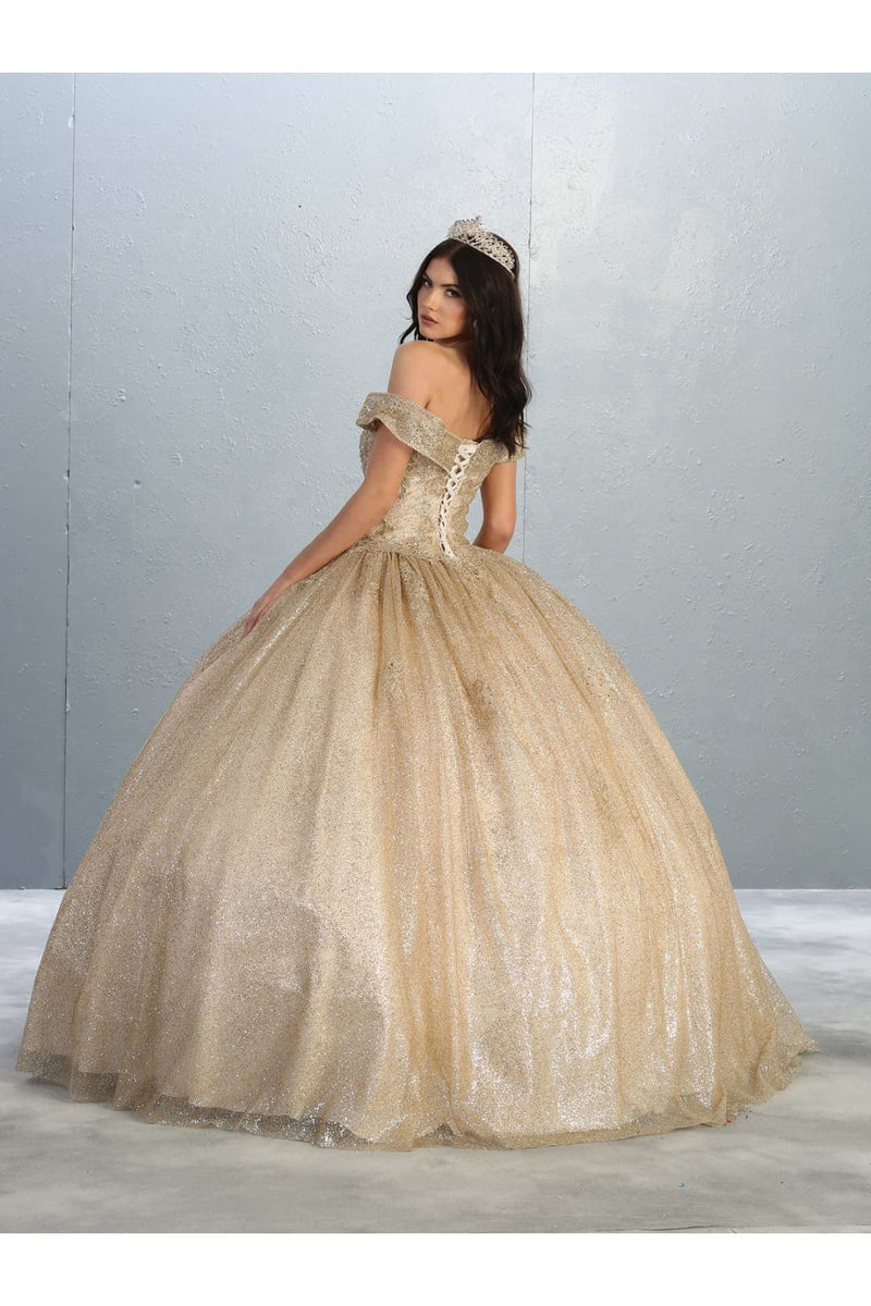 Layla K LK151 Off The Shoulder Quinceanera Dress And Plus Size