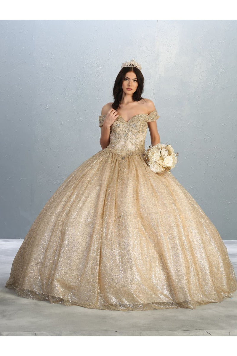 Layla K LK151 Off The Shoulder Quinceanera Dress And Plus Size