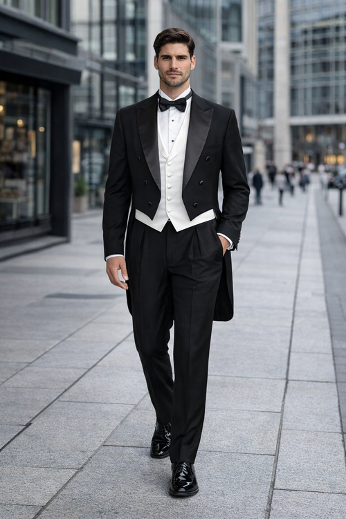 Old fashioned tuxedo - Vintage tuxedo - Old school tuxedo