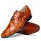 Marco Di Milano Olivieri Pirarucu Dress Oxfords Cognac