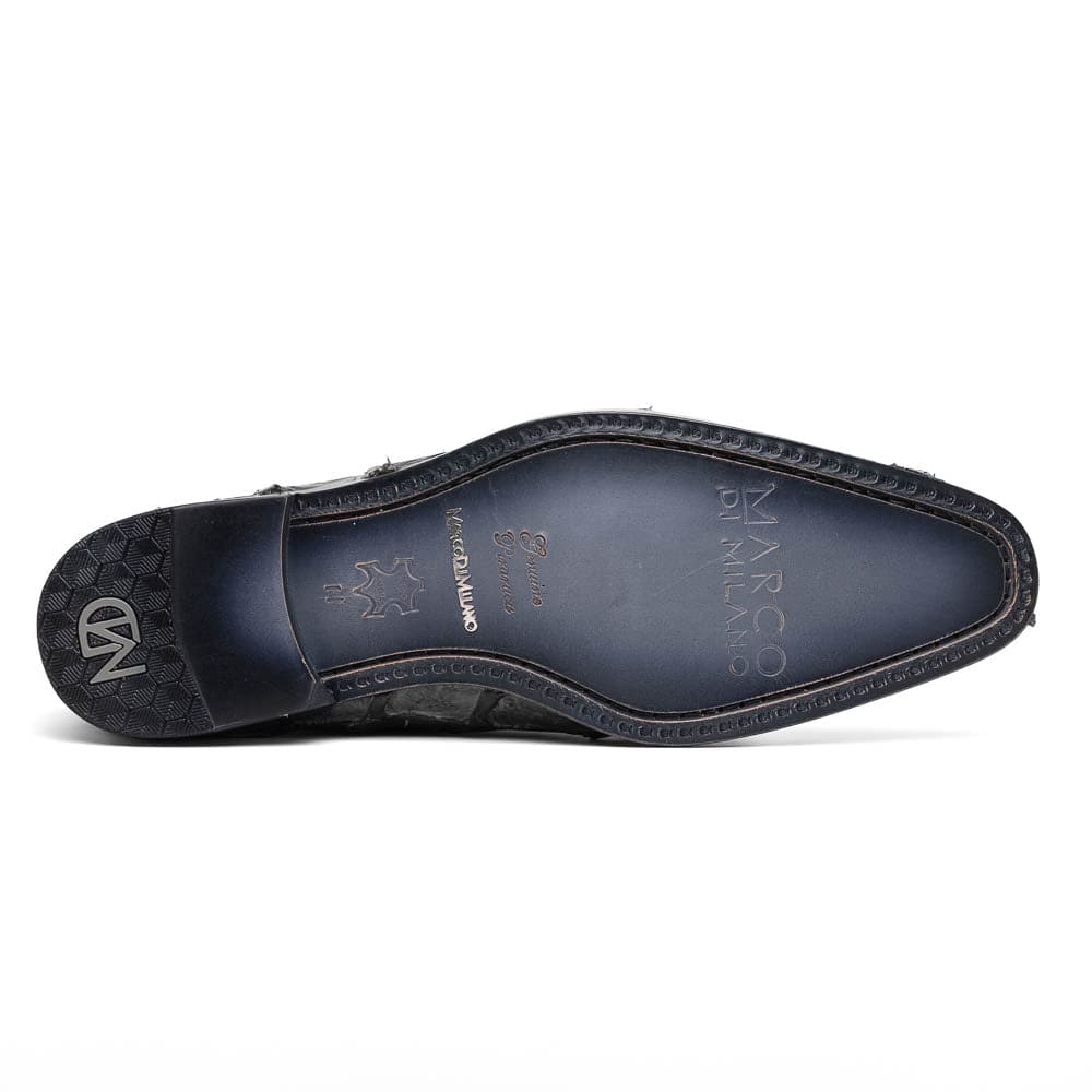 Marco Di Milano Olivieri Pirarucu Dress Oxfords Gray