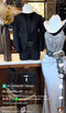 Menâs Black Western Tuxedo Blazer â Shimmer Cowboy Dinner Jacket Shiny Sparkely