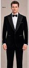 Menâs Black Velvet Western Blazer â Rhinestone Formal Cowboy Sport Jacket Removable Rhinestone Glitter Lapel