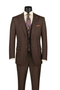 Menâs Doctor Who Inspired Brown Pinstripe 3-Piece Suit â Retro Vintage Wedding, Costume & Formal Suit