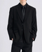 Menâs Black Western Blazer â Peak Lapel Cowboy Jacket Sport Coat