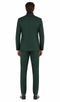 Oslo Hunter Green Slim Fit Notch Lapel 2 Piece Suit