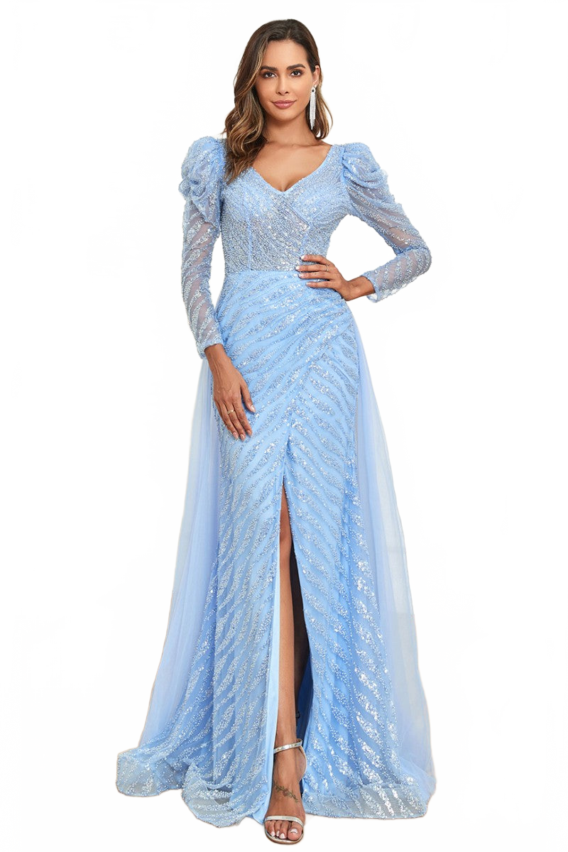 High Couture NR2331 Fitted Formal Long Evening Beaded Dress