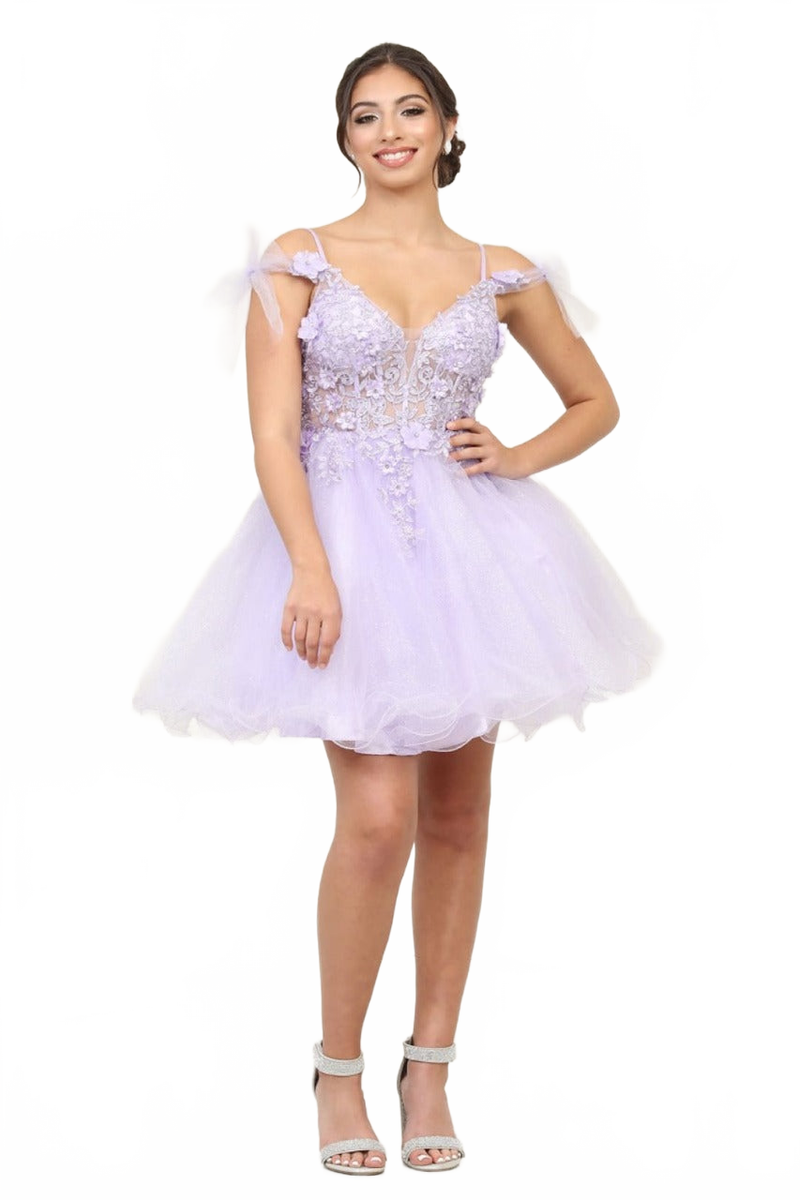 Dama Dresses for Quinceanera in Lilac Style MQ2066 Quince Outfit