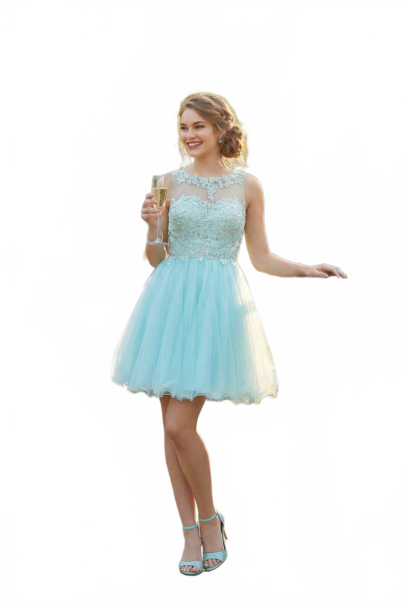Dama Dresses for Quinceanera in Aqua Style MQ1429 Quince Outfit