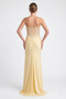 La Femme 33526 Beaded Lace Illusion Sweetheart Gown
