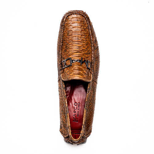Marco_Di_Milano Pia Cognac Leather Luxury Shoe
